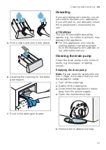 Preview for 41 page of Siemens WG42A1X0GC User Manual And Installation Instructions