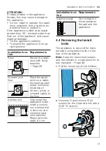 Preview for 13 page of Siemens WG42G10LDN User Manual And Installation Instructions