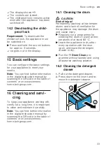 Preview for 33 page of Siemens WG44A1XVZA User Manual And Installation Instructions