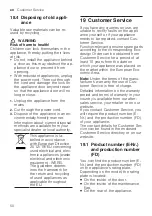 Preview for 50 page of Siemens WG44G10G0 User Manual And Installation Instructions