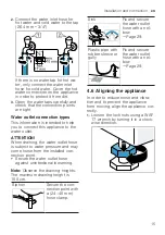 Preview for 15 page of Siemens WG44G200ES User Manual And Installation Instructions