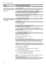 Preview for 44 page of Siemens WG44G2AIDN User Manual And Installation Instructions