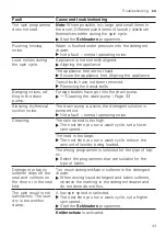 Preview for 43 page of Siemens WG44G2MG0 User Manual And Installation Instructions