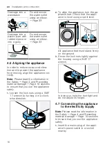 Предварительный просмотр 16 страницы Siemens WG54A2XVZA User Manual And Installation Instructions