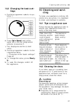 Предварительный просмотр 43 страницы Siemens WG54A2XVZA User Manual And Installation Instructions