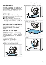 Предварительный просмотр 45 страницы Siemens WG54A2XVZA User Manual And Installation Instructions