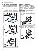 Предварительный просмотр 46 страницы Siemens WG54A2XVZA User Manual And Installation Instructions