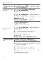 Предварительный просмотр 52 страницы Siemens WG54A2XVZA User Manual And Installation Instructions