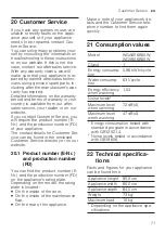 Preview for 71 page of Siemens WG56A6B00W User Manual And Installation Instructions