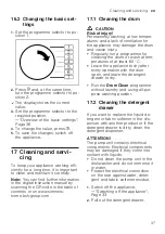 Preview for 37 page of Siemens WG56G2ABDN User Manual And Installation Instructions