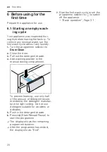 Предварительный просмотр 20 страницы Siemens WG56G2AEDN User Manual And Installation Instructions