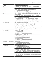 Предварительный просмотр 43 страницы Siemens WG56G2AEDN User Manual And Installation Instructions