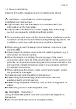 Preview for 5 page of Siemens WG56G2MAFG User Manual And Installation Instructions