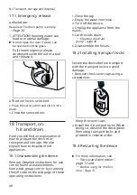 Preview for 48 page of Siemens WG56G2MAFG User Manual And Installation Instructions