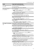 Предварительный просмотр 41 страницы Siemens WG56G2MCDN User Manual And Installation Instructions