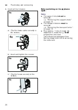 Preview for 20 page of Siemens WH34A2X0HK Instruction Manual And Installation Instructions