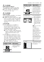 Предварительный просмотр 15 страницы Siemens WI12W325ES User Manual And Installation Instructions