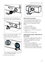 Предварительный просмотр 45 страницы Siemens WI12W325ES User Manual And Installation Instructions