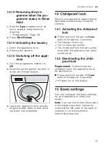 Preview for 35 page of Siemens WI14W301GB User Manual And Installation Instructions