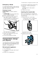 Preview for 61 page of Siemens WI14W501GB User Manual And Assembly Instructions