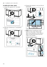 Предварительный просмотр 20 страницы Siemens WI14W541EU User Manual And Installation Instructions