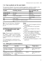 Предварительный просмотр 41 страницы Siemens WI14W541EU User Manual And Installation Instructions