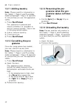 Предварительный просмотр 46 страницы Siemens WI14W541EU User Manual And Installation Instructions