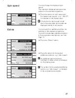 Preview for 27 page of Siemens WIQ1435GB Instruction Manual And Installation Instructions