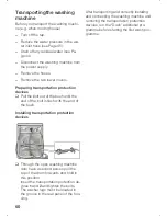 Preview for 60 page of Siemens WIQ1435GB Instruction Manual And Installation Instructions