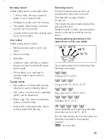 Preview for 13 page of Siemens WIQ163H Instruction Manual And Installation Instructions