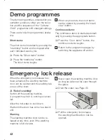 Preview for 42 page of Siemens WIQ163H Instruction Manual And Installation Instructions