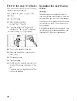 Preview for 46 page of Siemens WIQ163H Instruction Manual And Installation Instructions