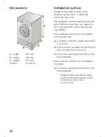 Preview for 56 page of Siemens WIQ163H Instruction Manual And Installation Instructions