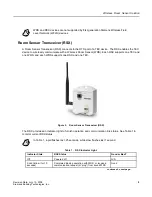 Preview for 9 page of Siemens Wireless Room Sensor Solution User Manual