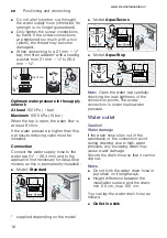 Предварительный просмотр 16 страницы Siemens WM N Series Manual