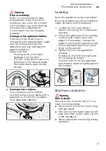 Предварительный просмотр 17 страницы Siemens WM N Series Manual