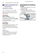 Предварительный просмотр 38 страницы Siemens WM N Series Manual