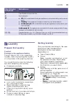 Предварительный просмотр 23 страницы Siemens WM T Series Instruction Manual And Installation Instructions