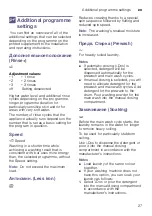 Preview for 27 page of Siemens WM T Series Instruction Manual And Installation Instructions