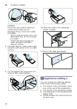 Preview for 42 page of Siemens WM T Series Instruction Manual And Installation Instructions