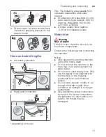 Preview for 11 page of Siemens WM..T SERIES Instruction Manual And Installation Instructions