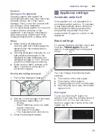 Предварительный просмотр 23 страницы Siemens WM**U series Installation & Operation Manual