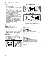 Предварительный просмотр 36 страницы Siemens WM**U series Installation & Operation Manual