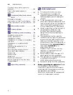 Preview for 4 page of Siemens WM..U... Instruction And Installation Manual