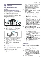 Preview for 11 page of Siemens WM..U... Instruction And Installation Manual