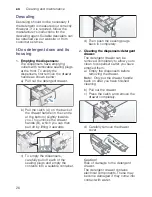 Preview for 26 page of Siemens WM..U... Instruction And Installation Manual