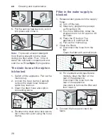 Preview for 28 page of Siemens WM..U... Instruction And Installation Manual