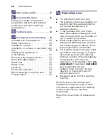 Preview for 4 page of Siemens WM08E166IL Instruction Manual And Installation Instructions