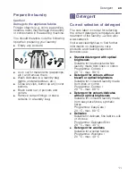 Предварительный просмотр 11 страницы Siemens WM08E166IL Instruction Manual And Installation Instructions