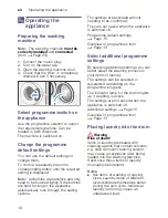 Предварительный просмотр 16 страницы Siemens WM08E166IL Instruction Manual And Installation Instructions